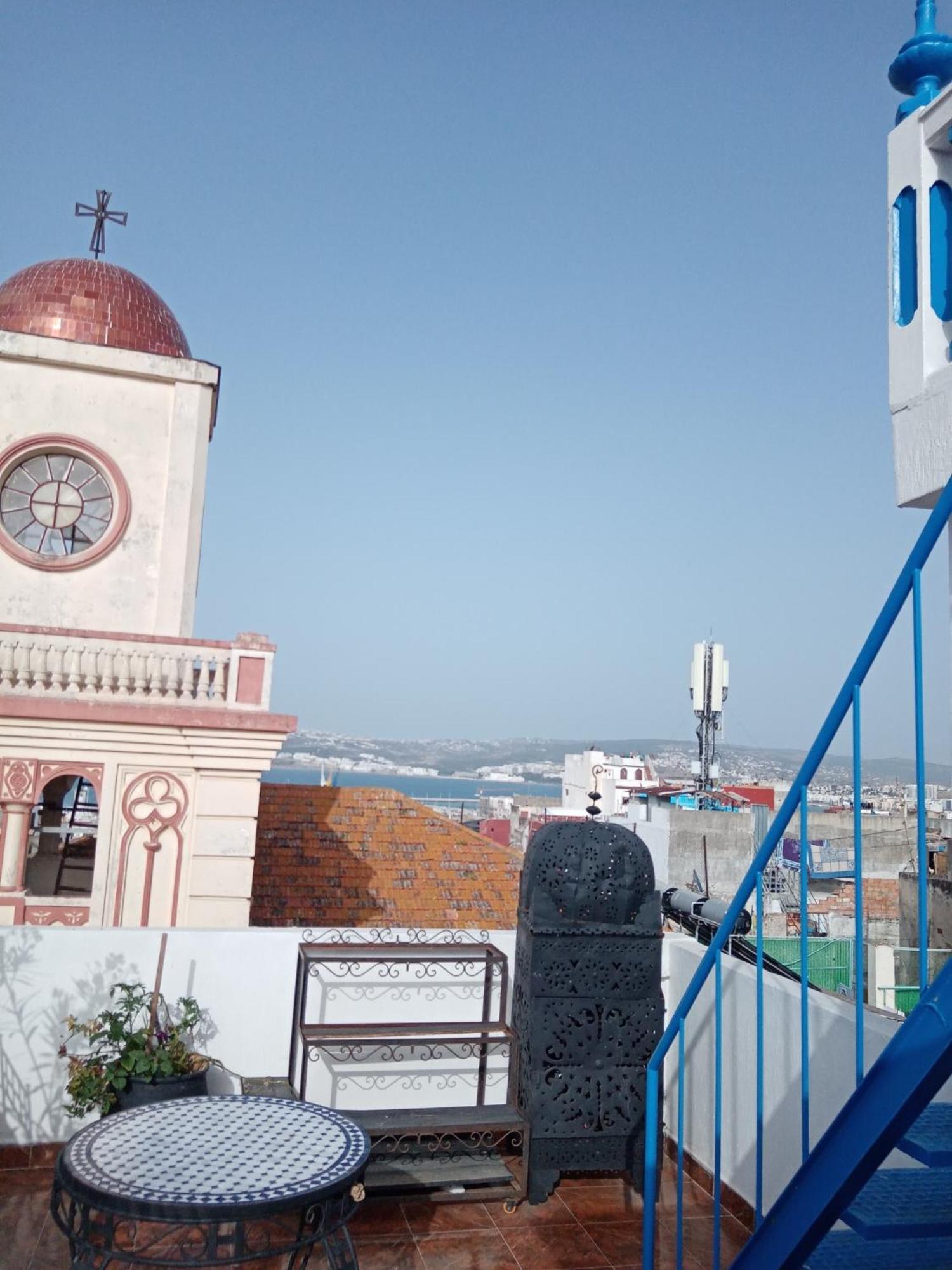 Tangier Medina Roof Top Apartment With Ocean Views Exterior foto