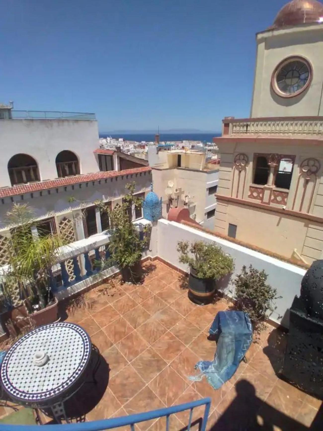 Tangier Medina Roof Top Apartment With Ocean Views Exterior foto