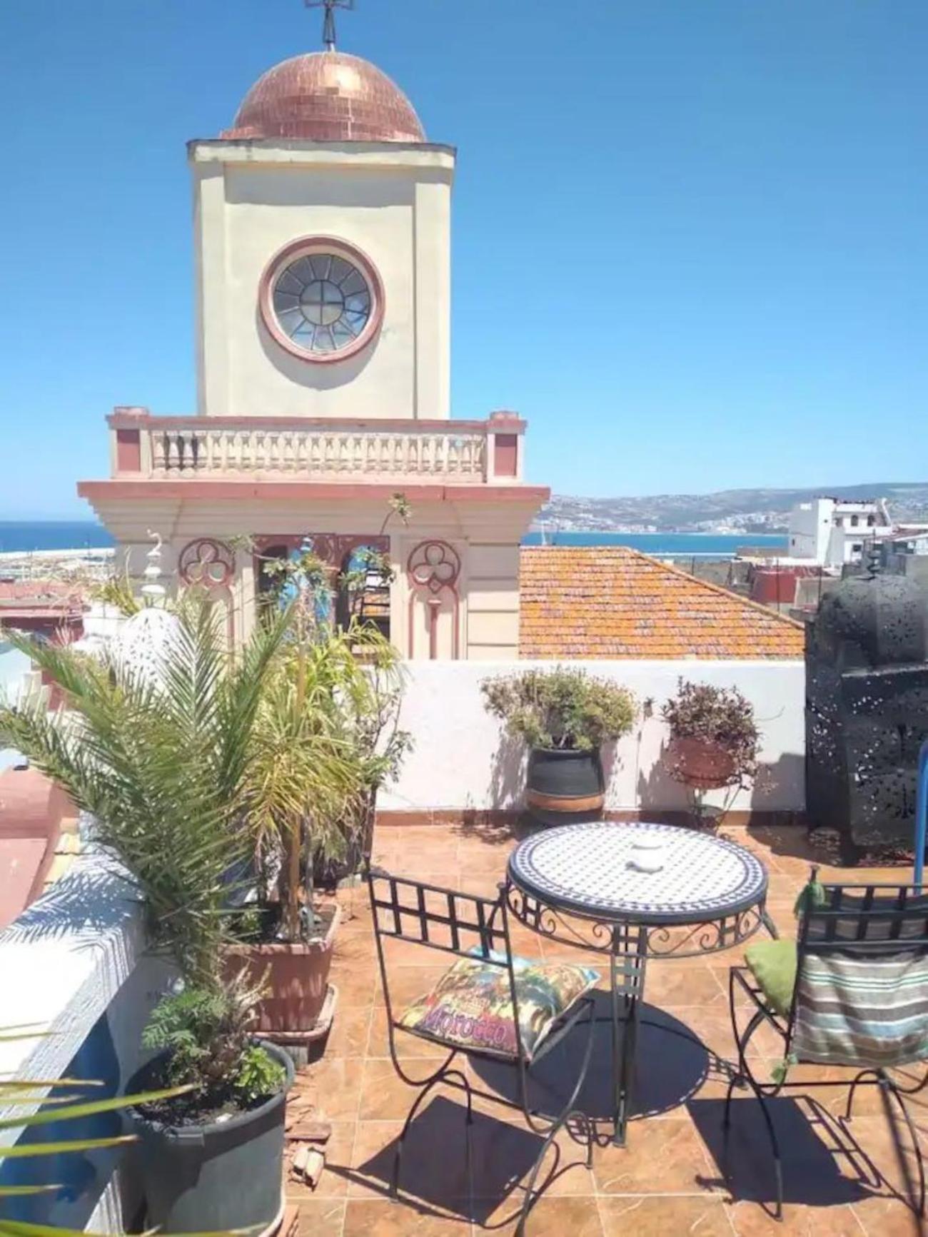 Tangier Medina Roof Top Apartment With Ocean Views Exterior foto