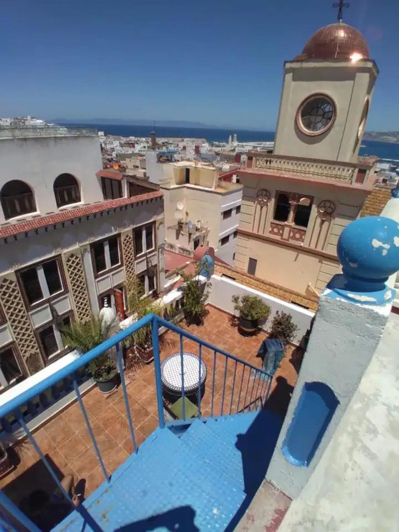 Tangier Medina Roof Top Apartment With Ocean Views Exterior foto